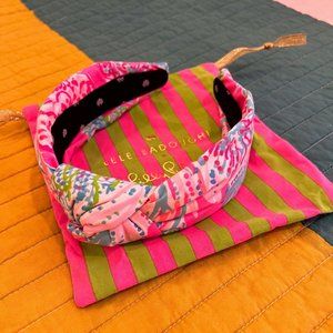 VGUC Lele Sadoughi x Lilly Pulitzer Seaing Things knotted headband